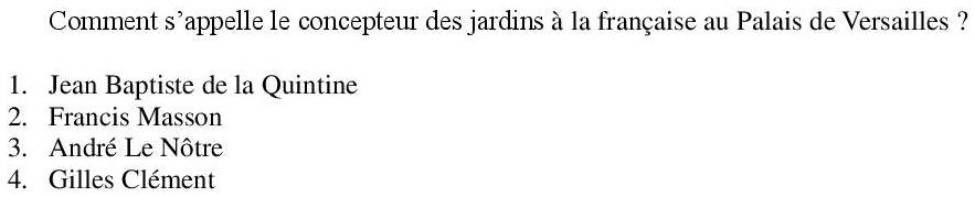 Read the question and choices in the excerpt. Choose A/B/C/D for the first/second/third/fourth option shown.