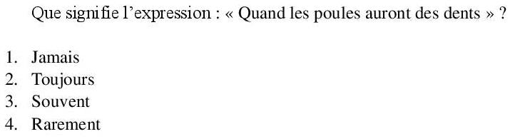 Read the question and choices in the excerpt. Choose A/B/C/D for the first/second/third/fourth option shown.