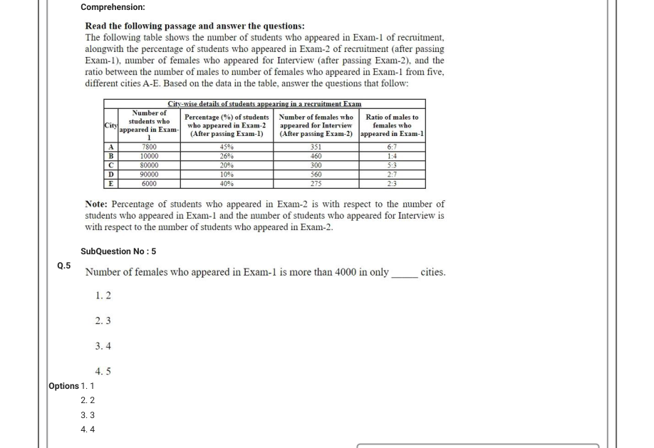 Read the question and choices in the excerpt. Choose A/B/C/D for the first/second/third/fourth option shown.