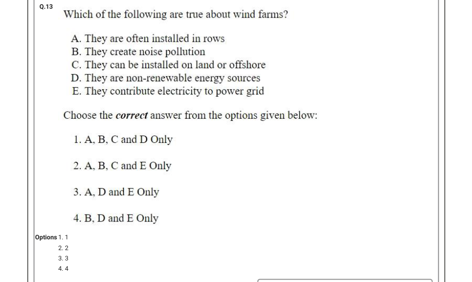 Read the question and choices in the excerpt. Choose A/B/C/D for the first/second/third/fourth option shown.