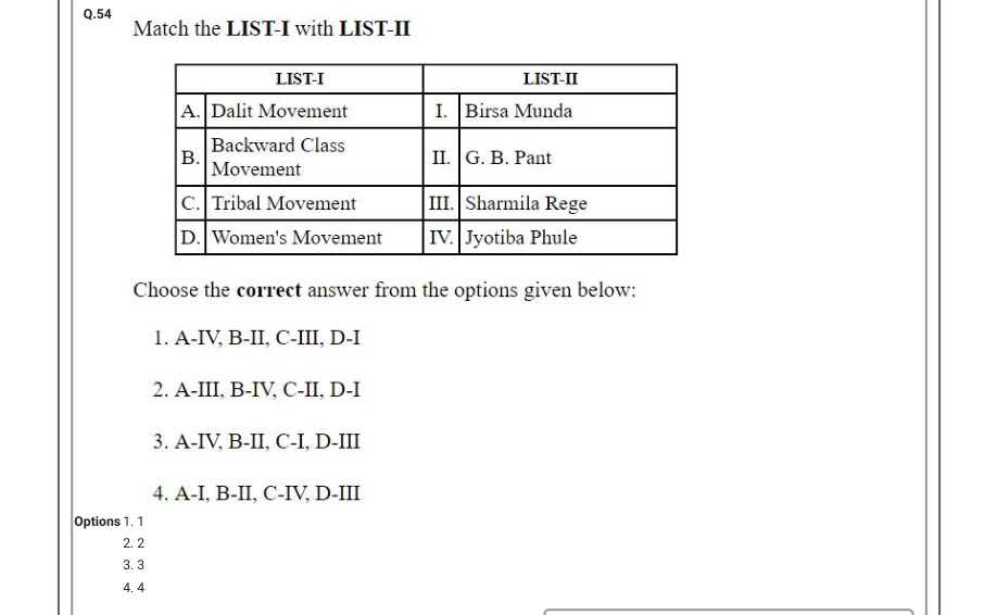 Read the question and choices in the excerpt. Choose A/B/C/D for the first/second/third/fourth option shown.