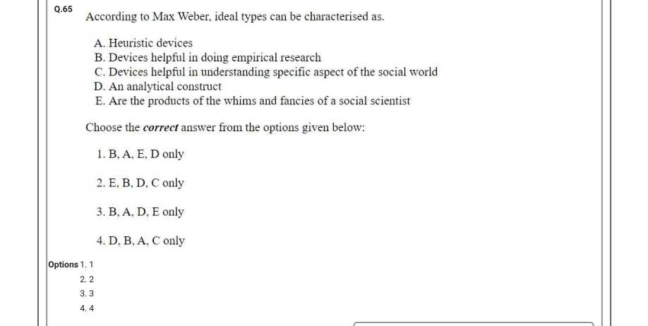 Read the question and choices in the excerpt. Choose A/B/C/D for the first/second/third/fourth option shown.