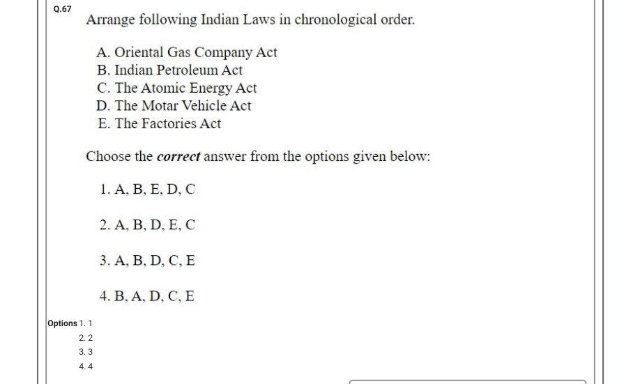 Read the question and choices in the excerpt. Choose A/B/C/D for the first/second/third/fourth option shown.