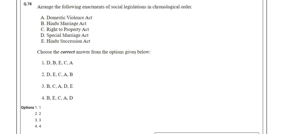 Read the question and choices in the excerpt. Choose A/B/C/D for the first/second/third/fourth option shown.