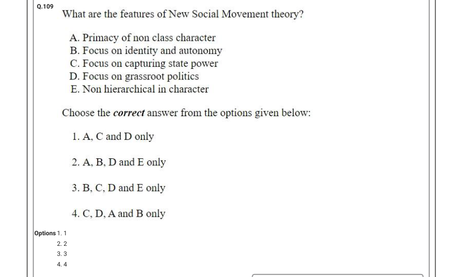 Read the question and choices in the excerpt. Choose A/B/C/D for the first/second/third/fourth option shown.