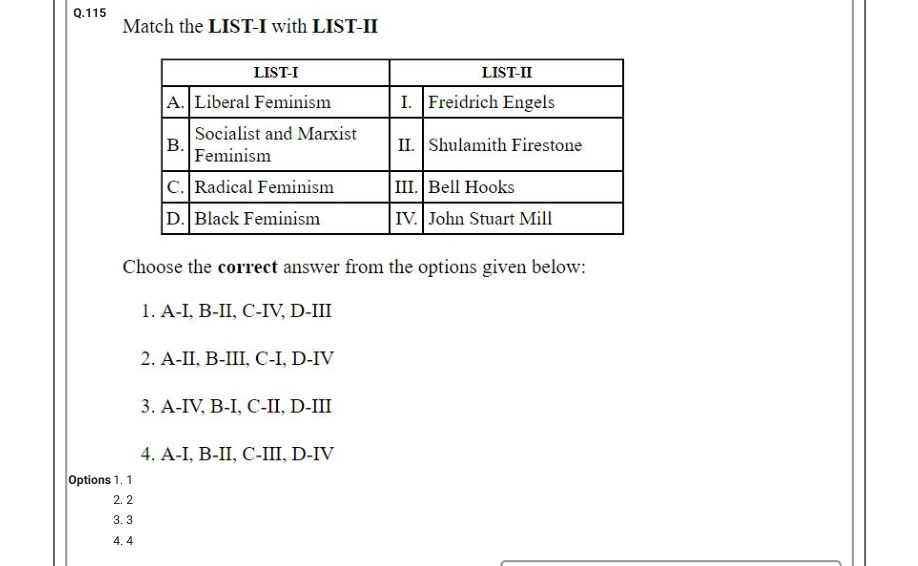 Read the question and choices in the excerpt. Choose A/B/C/D for the first/second/third/fourth option shown.