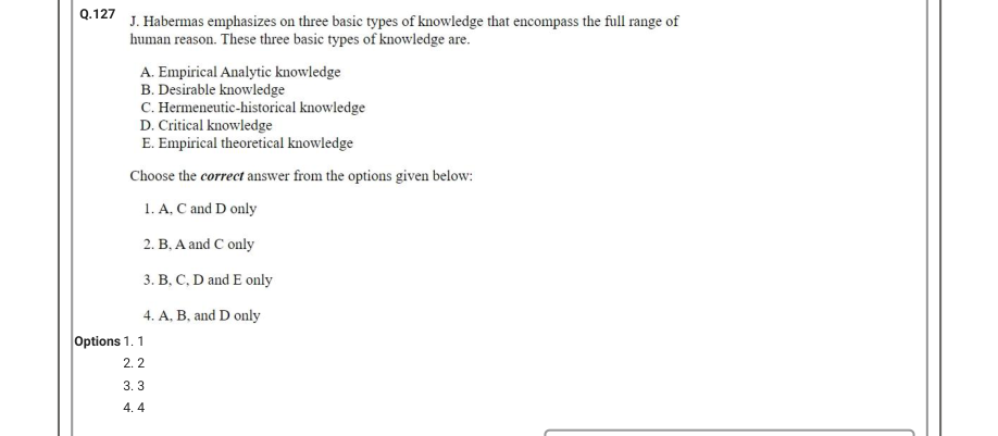 Read the question and choices in the excerpt. Choose A/B/C/D for the first/second/third/fourth option shown.