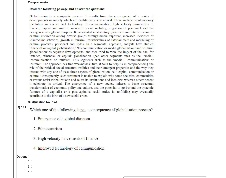 Read the question and choices in the excerpt. Choose A/B/C/D for the first/second/third/fourth option shown.