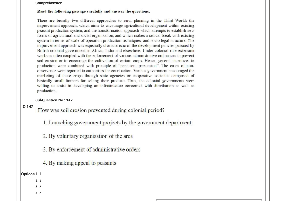 Read the question and choices in the excerpt. Choose A/B/C/D for the first/second/third/fourth option shown.