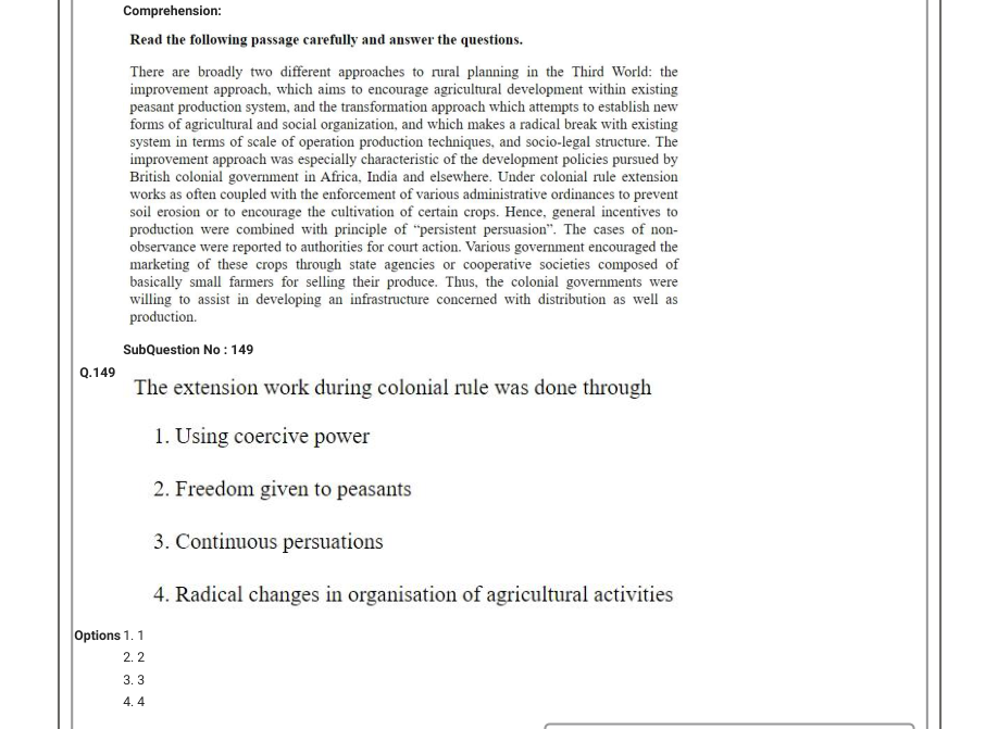 Read the question and choices in the excerpt. Choose A/B/C/D for the first/second/third/fourth option shown.
