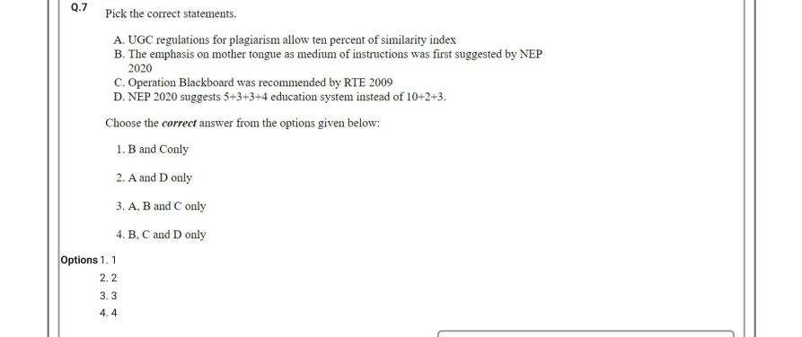 Read the question and choices in the excerpt. Choose A/B/C/D for the first/second/third/fourth option shown.