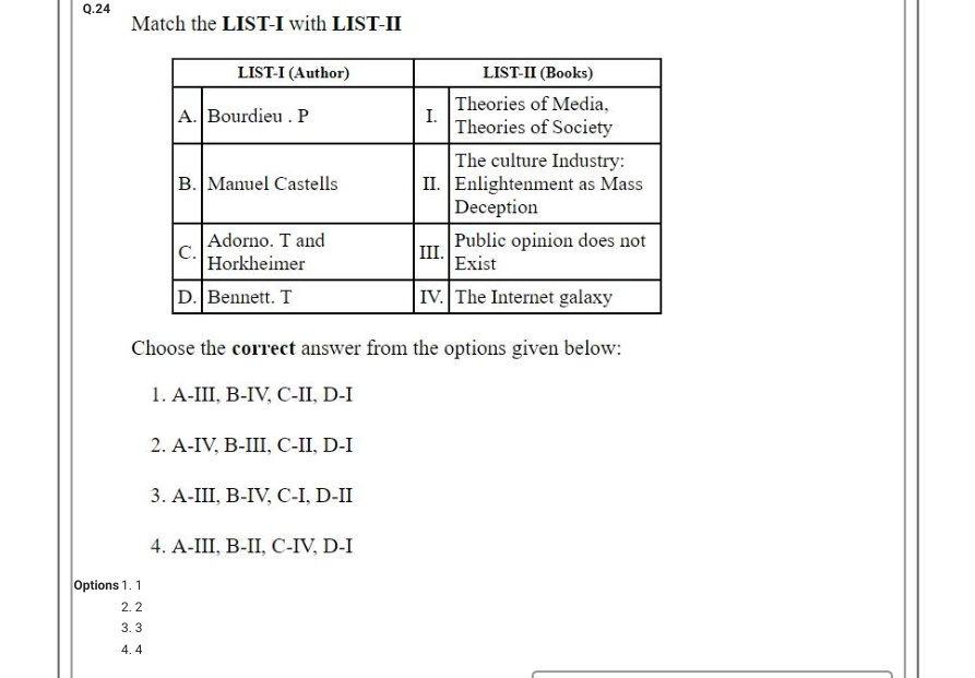 Read the question and choices in the excerpt. Choose A/B/C/D for the first/second/third/fourth option shown.