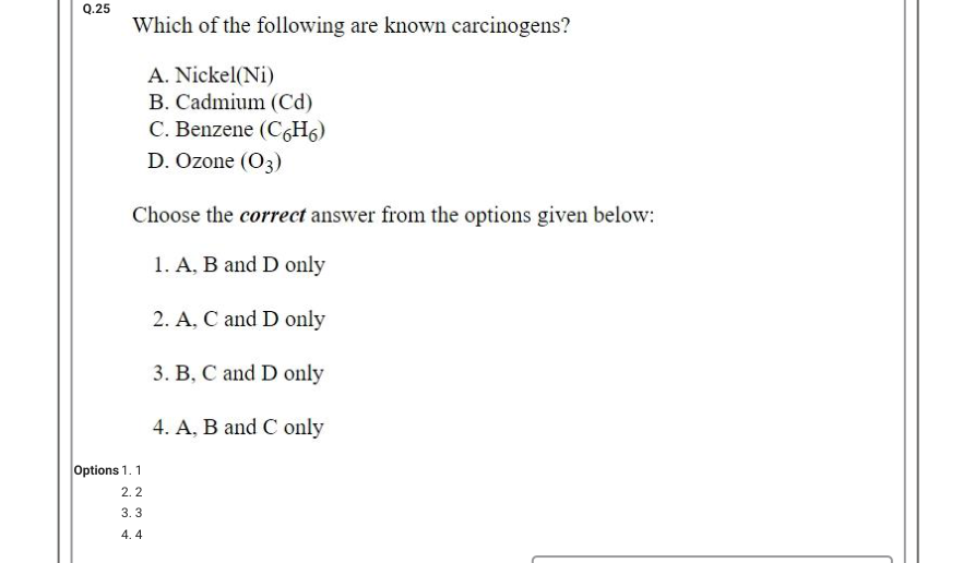 Read the question and choices in the excerpt. Choose A/B/C/D for the first/second/third/fourth option shown.