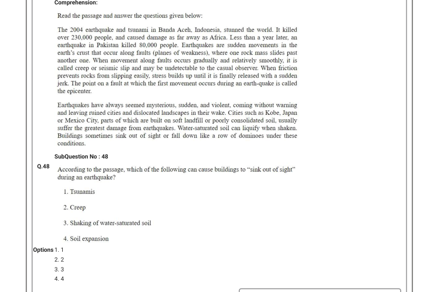 Read the question and choices in the excerpt. Choose A/B/C/D for the first/second/third/fourth option shown.