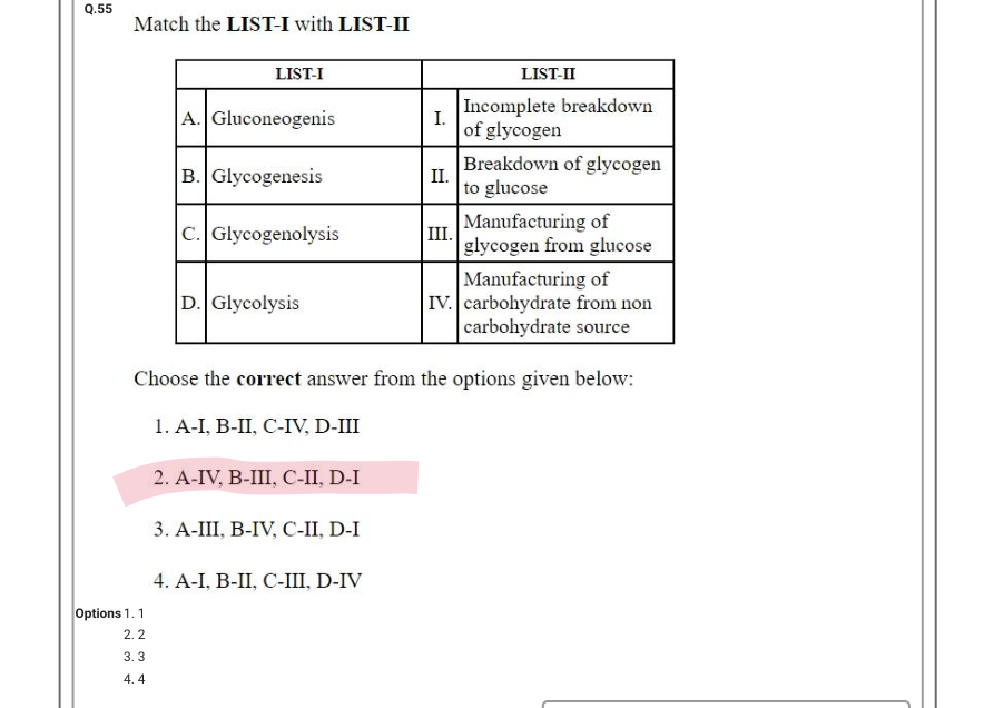 Read the question and choices in the excerpt. Choose A/B/C/D for the first/second/third/fourth option shown.