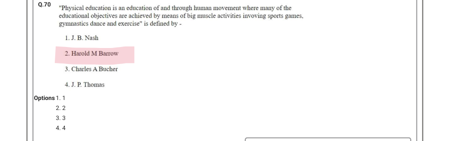 Read the question and choices in the excerpt. Choose A/B/C/D for the first/second/third/fourth option shown.