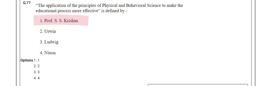 Read the question and choices in the excerpt. Choose A/B/C/D for the first/second/third/fourth option shown.