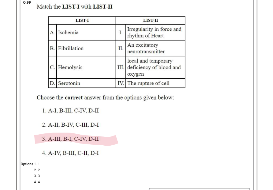 Read the question and choices in the excerpt. Choose A/B/C/D for the first/second/third/fourth option shown.