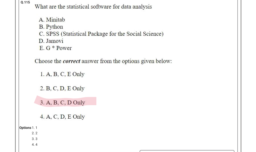 Read the question and choices in the excerpt. Choose A/B/C/D for the first/second/third/fourth option shown.