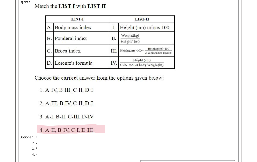 Read the question and choices in the excerpt. Choose A/B/C/D for the first/second/third/fourth option shown.