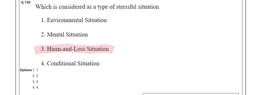Read the question and choices in the excerpt. Choose A/B/C/D for the first/second/third/fourth option shown.