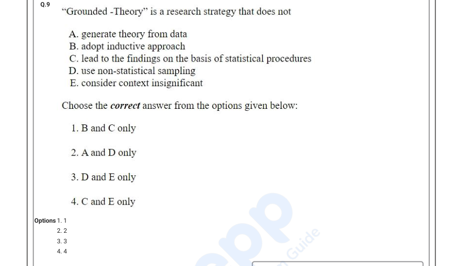 Read the question and choices in the excerpt. Choose A/B/C/D for the first/second/third/fourth option shown.
