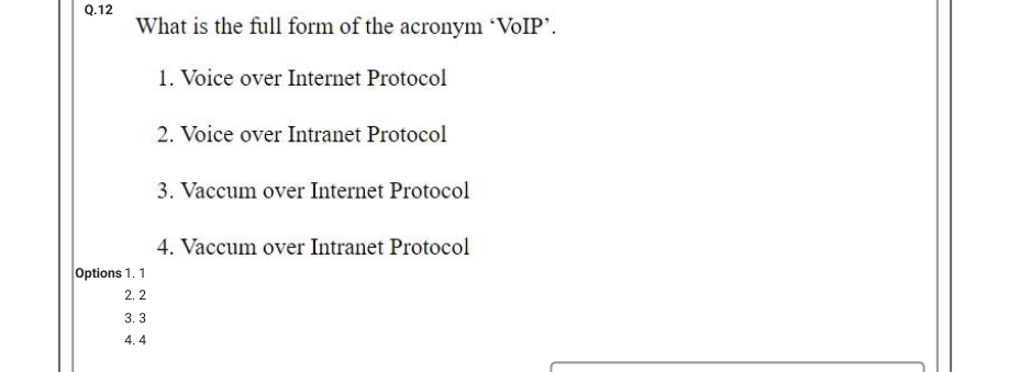 Read the question and choices in the excerpt. Choose A/B/C/D for the first/second/third/fourth option shown.