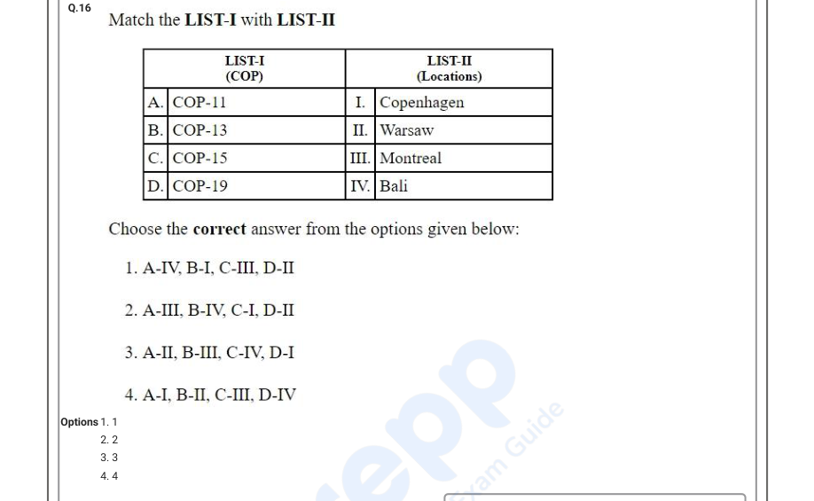 Read the question and choices in the excerpt. Choose A/B/C/D for the first/second/third/fourth option shown.