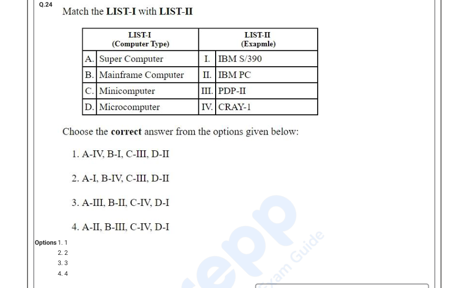 Read the question and choices in the excerpt. Choose A/B/C/D for the first/second/third/fourth option shown.