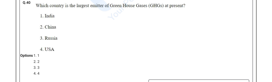 Read the question and choices in the excerpt. Choose A/B/C/D for the first/second/third/fourth option shown.