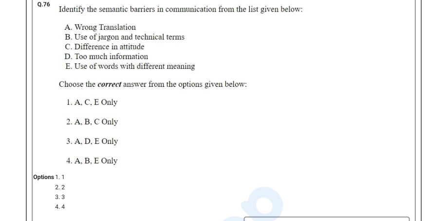 Read the question and choices in the excerpt. Choose A/B/C/D for the first/second/third/fourth option shown.