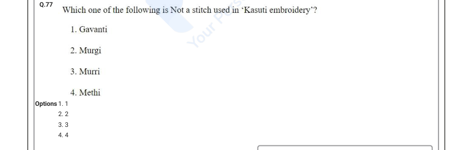 Read the question and choices in the excerpt. Choose A/B/C/D for the first/second/third/fourth option shown.