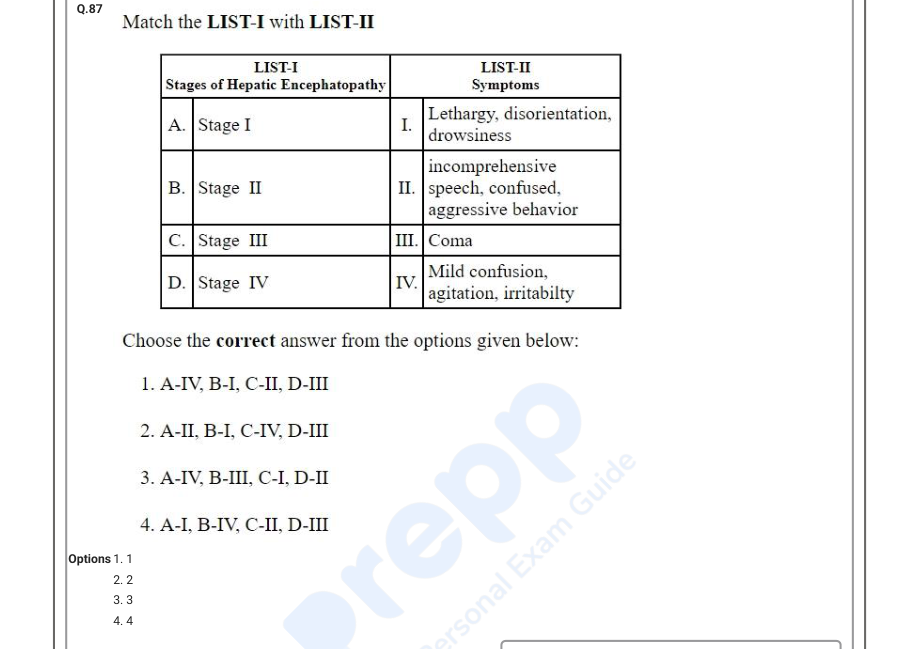 Read the question and choices in the excerpt. Choose A/B/C/D for the first/second/third/fourth option shown.