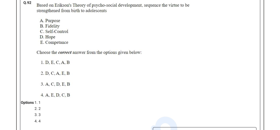 Read the question and choices in the excerpt. Choose A/B/C/D for the first/second/third/fourth option shown.