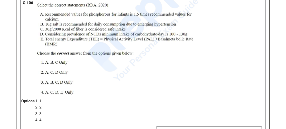 Read the question and choices in the excerpt. Choose A/B/C/D for the first/second/third/fourth option shown.