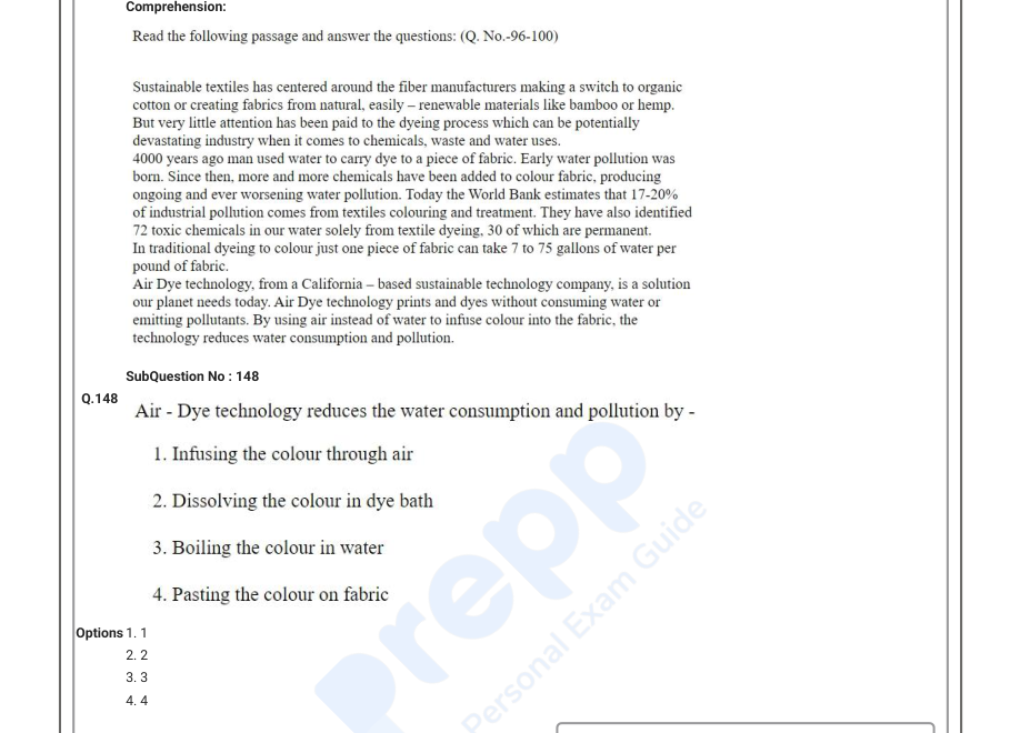Read the question and choices in the excerpt. Choose A/B/C/D for the first/second/third/fourth option shown.
