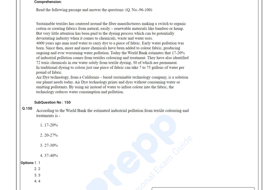 Read the question and choices in the excerpt. Choose A/B/C/D for the first/second/third/fourth option shown.