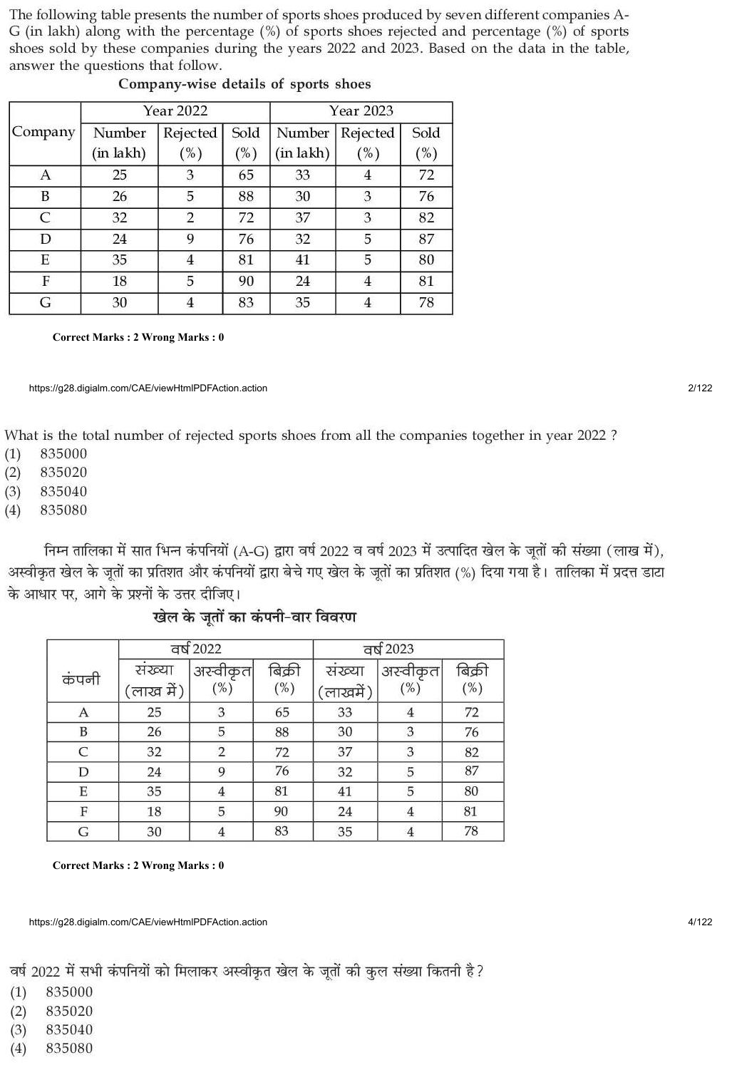 Read the question and choices in the excerpt. Choose A/B/C/D for the first/second/third/fourth option shown.