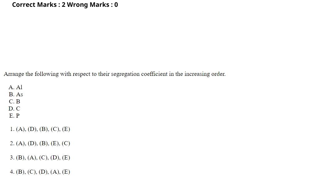 Read the question and choices in the excerpt. Choose A/B/C/D for the first/second/third/fourth option shown.