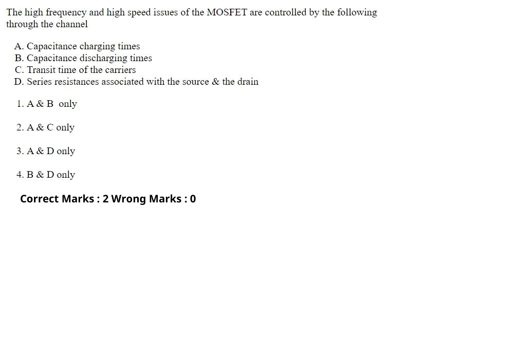 Read the question and choices in the excerpt. Choose A/B/C/D for the first/second/third/fourth option shown.