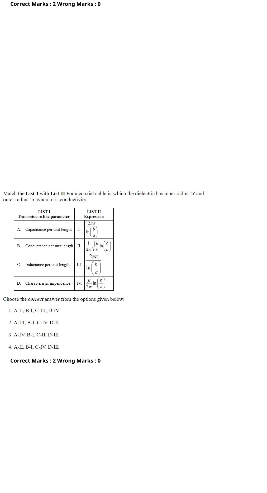 Read the question and choices in the excerpt. Choose A/B/C/D for the first/second/third/fourth option shown.
