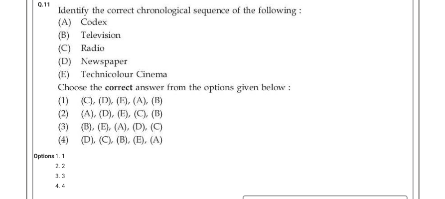 Read the question and choices in the excerpt. Choose A/B/C/D for the first/second/third/fourth option shown.
