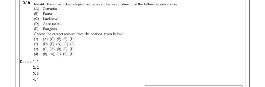 Read the question and choices in the excerpt. Choose A/B/C/D for the first/second/third/fourth option shown.