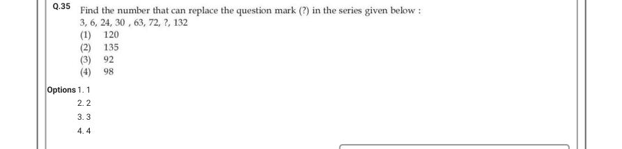 Read the question and choices in the excerpt. Choose A/B/C/D for the first/second/third/fourth option shown.