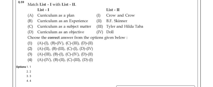 Read the question and choices in the excerpt. Choose A/B/C/D for the first/second/third/fourth option shown.