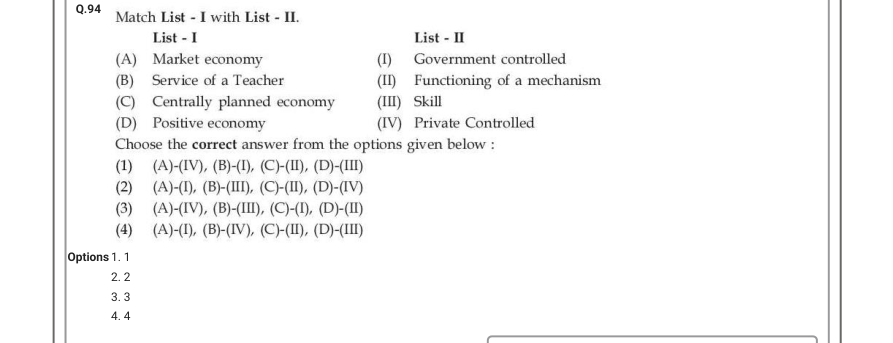 Read the question and choices in the excerpt. Choose A/B/C/D for the first/second/third/fourth option shown.