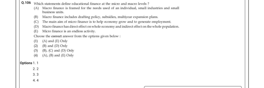 Read the question and choices in the excerpt. Choose A/B/C/D for the first/second/third/fourth option shown.