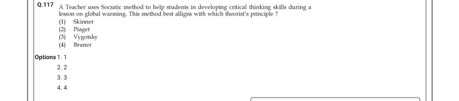 Read the question and choices in the excerpt. Choose A/B/C/D for the first/second/third/fourth option shown.