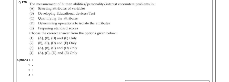 Read the question and choices in the excerpt. Choose A/B/C/D for the first/second/third/fourth option shown.