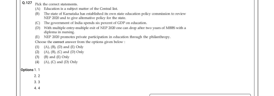 Read the question and choices in the excerpt. Choose A/B/C/D for the first/second/third/fourth option shown.